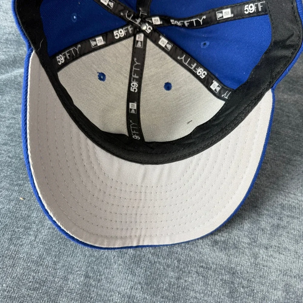 New Era Golden State Warriors Royal Blue Baseball Cap 7 1/8 NBA Fitted Hat